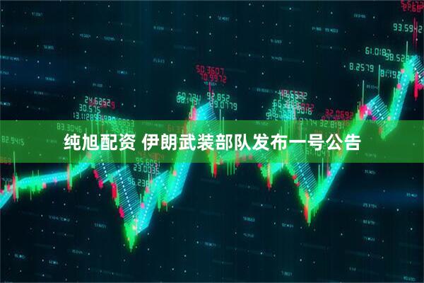 纯旭配资 伊朗武装部队发布一号公告